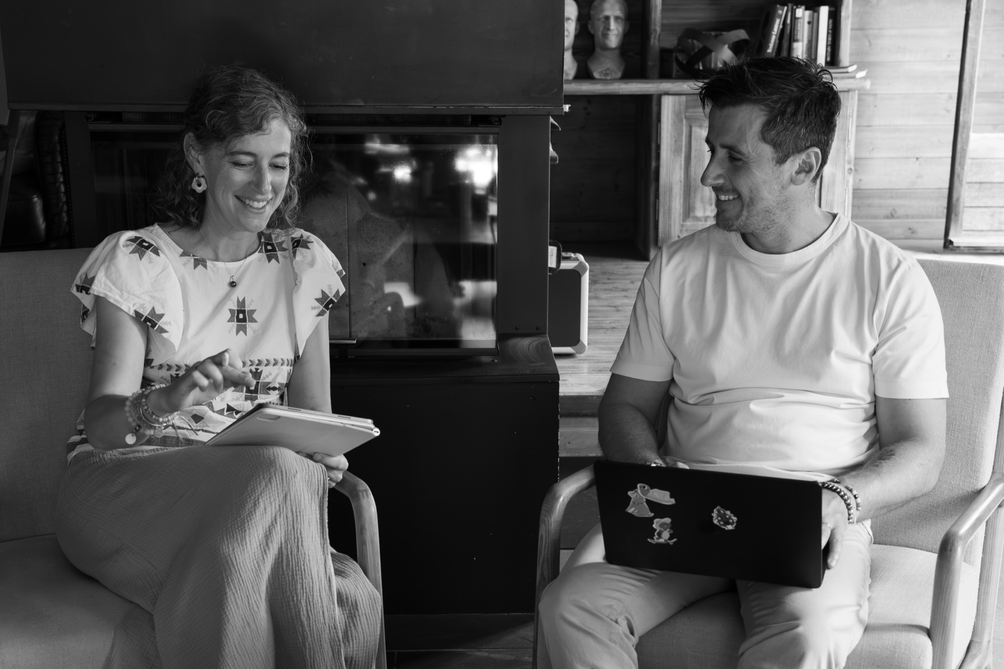 Thomas et Carole Gibot, cofondateurs de Les Sommets